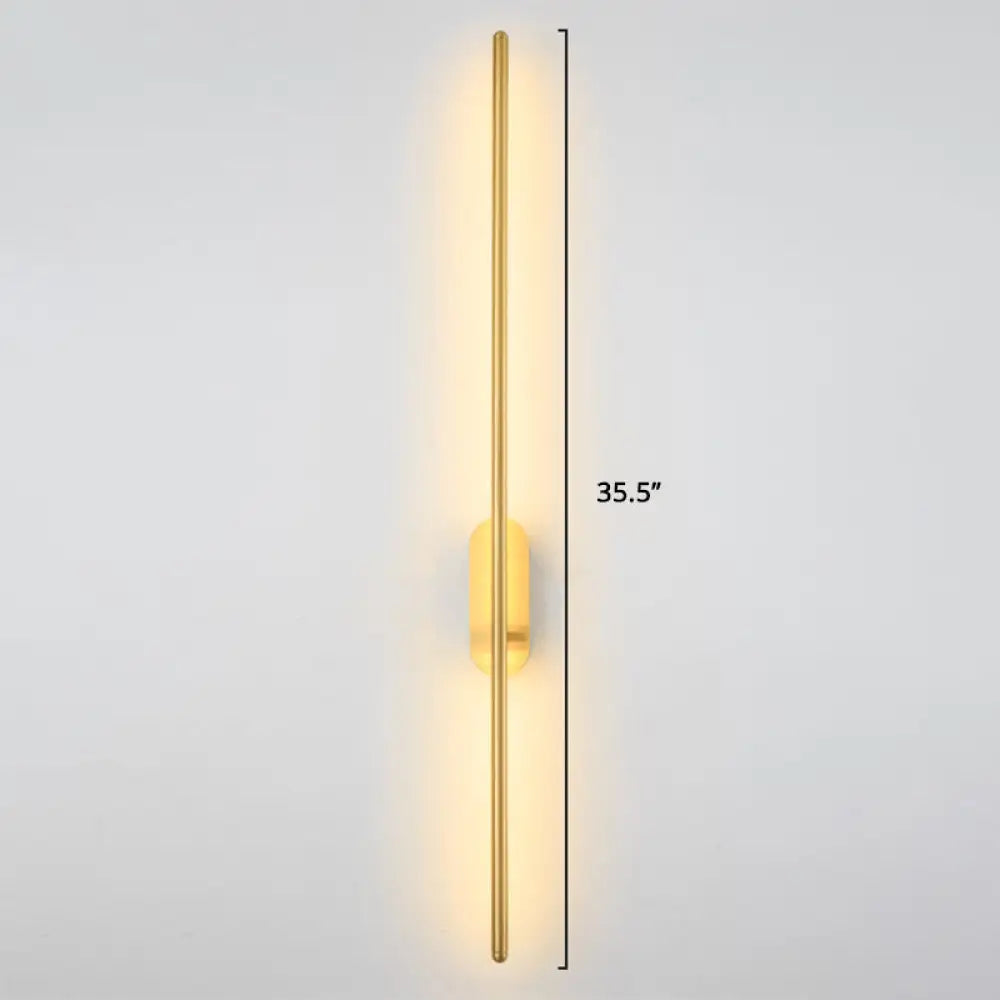 Swivel LED Wall Light, Black and Gold Aluminum, Adjustable, Modern Design, Atmospheric Lighting for Living Room and Bedroom | Sansoti