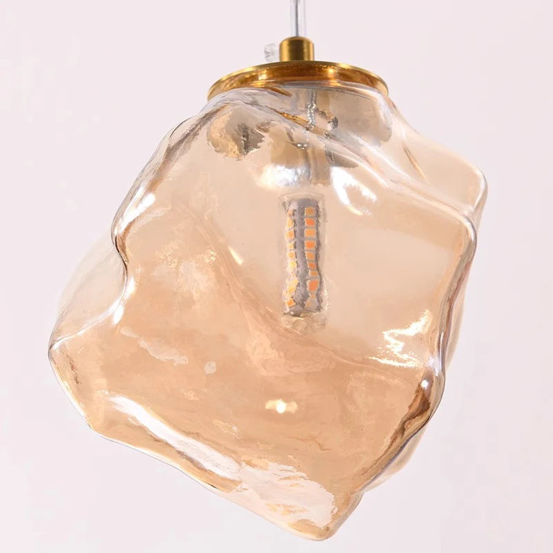Lustre sculptural pour cage d’escalier, LED réglable et dimmable, lumière chaude, design moderne et minimaliste | Sansoti