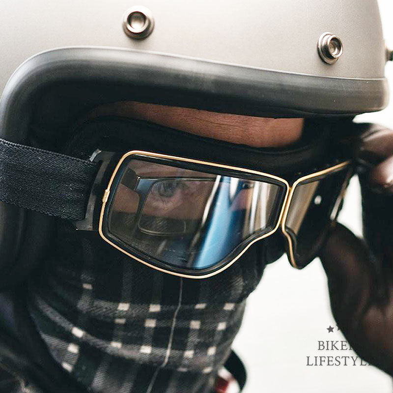 Over-Bril Motorgoggles met Anti-Condens en UV-Bescherming – Overzetten Veiligheidsbril Outdoor | Sansoti