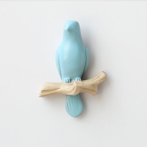 Decoratieve Wandhaak met Vogelontwerp – Harskunst voor Hal, Slaapkamer en Badkamer – Stijlvolle Opbergoplossing met Natuurlijke Charme | Sansoti