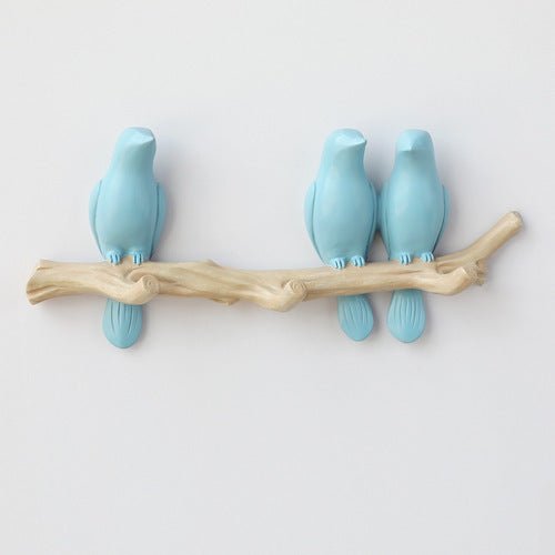 Decoratieve Wandhaak met Vogelontwerp – Harskunst voor Hal, Slaapkamer en Badkamer – Stijlvolle Opbergoplossing met Natuurlijke Charme | Sansoti