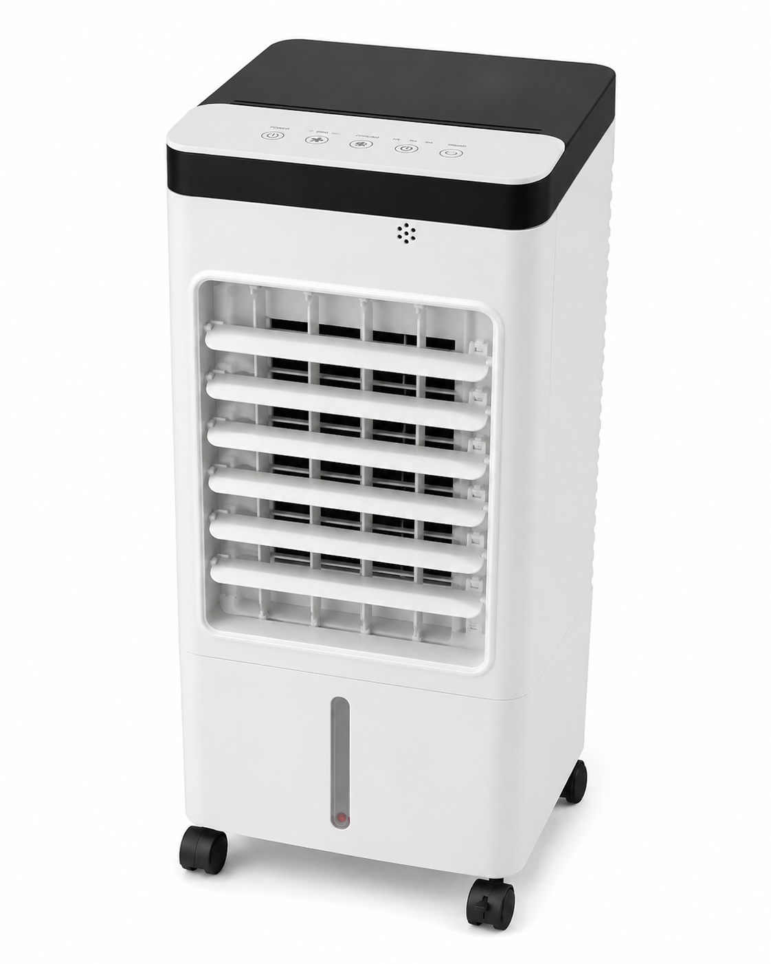 Mobiele Luchtcirculatiebuis met Vernevelaar Timer voor Thuiskantoor Verkoeling Bureau Koeling Tafelventilator | Sansoti