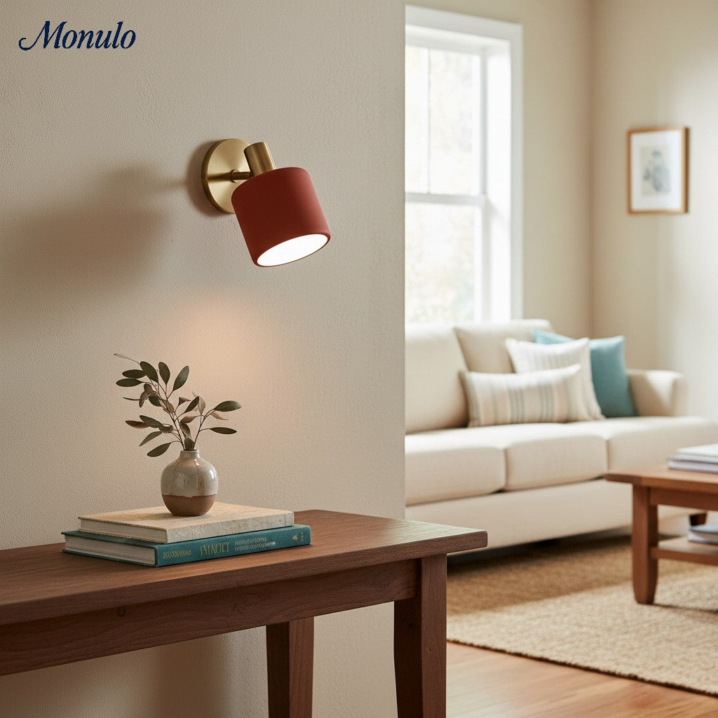 Keramische Ronde Wandlamp Wit Minimalistisch Flush Mount Verlichting voor Hal en Gang | Sansoti