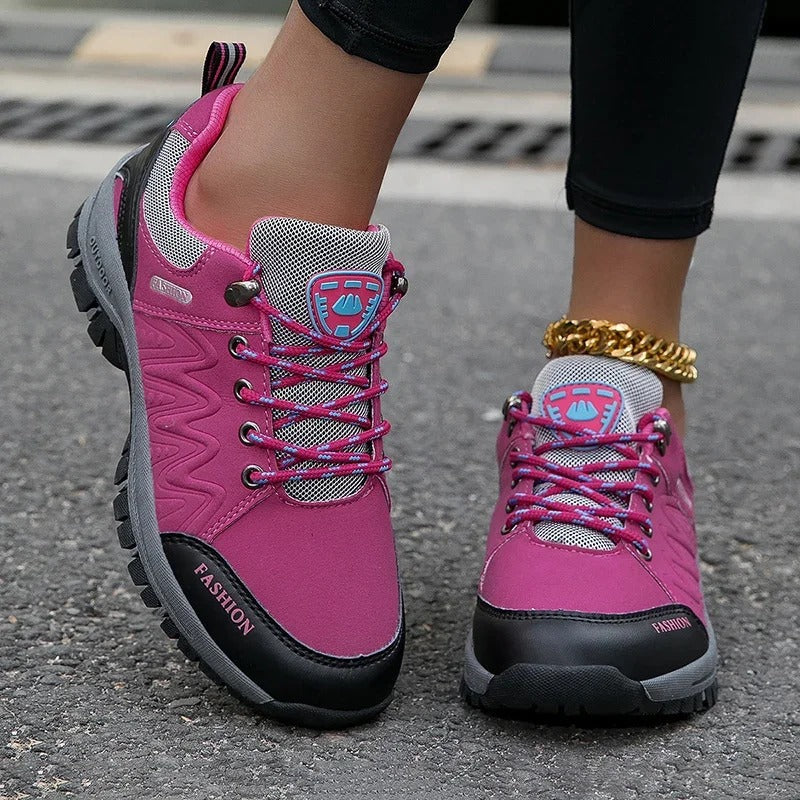 Dames Outdoorschoenen Waterdicht Ademend Hoog Comfort Antislip Wandelschoeisel voor Outdoor Avonturen | Sansoti