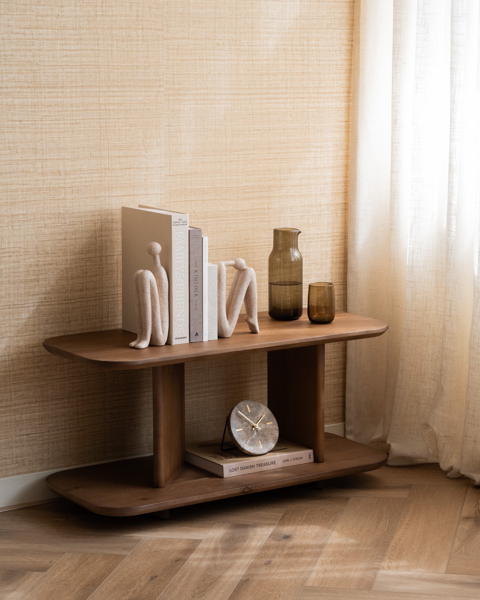 Boekensteun Beeld Set Polyhars Modern Design 27cm Decoratief | Sansoti