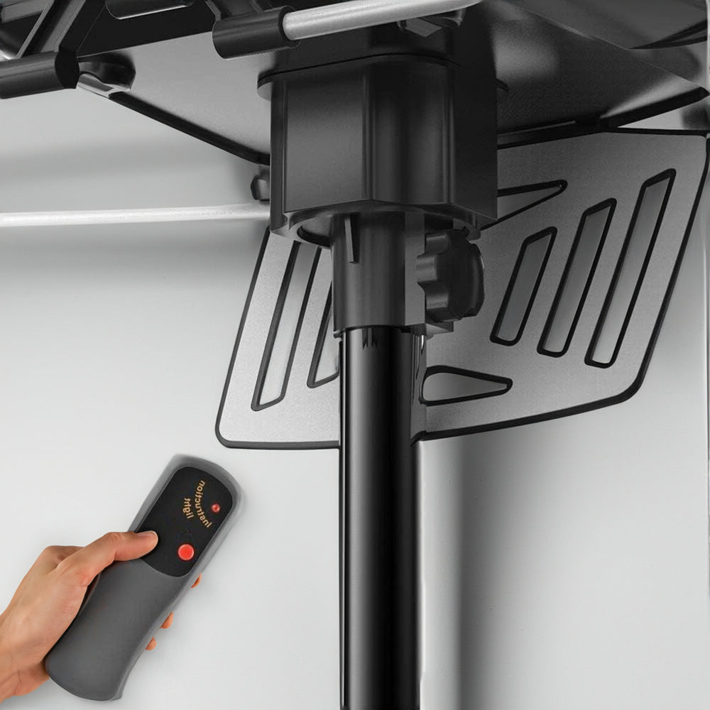 HD-TV-Außenantenne 360° drehbar mit Montagepfosten, digitale Sender, große Reichweite, Outdoor-Antenne, wetterfest | Sansoti