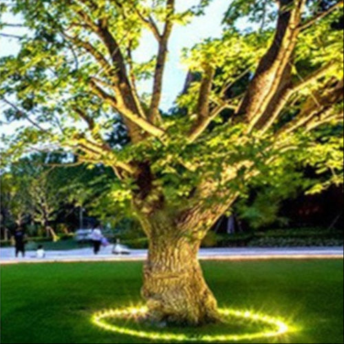 Outdoor LED Tree Base Lamp Garden Lighting Warm White Aluminum Glass 31 38 44 cm Pathway Terrace Garden Decorative | Sansoti