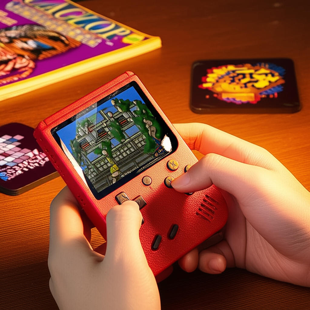 Console de jeu rétro 400 jeux classiques portable enfants adultes nostalgique | Restfield