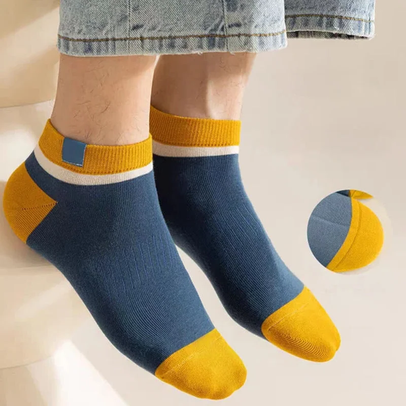 Herrensocken Set mit 20 Paar sportlichen Sneakersocken aus Baumwollmix, atmungsaktiv, niedrig geschnitten, lässig, täglicher Komfort | Sansoti