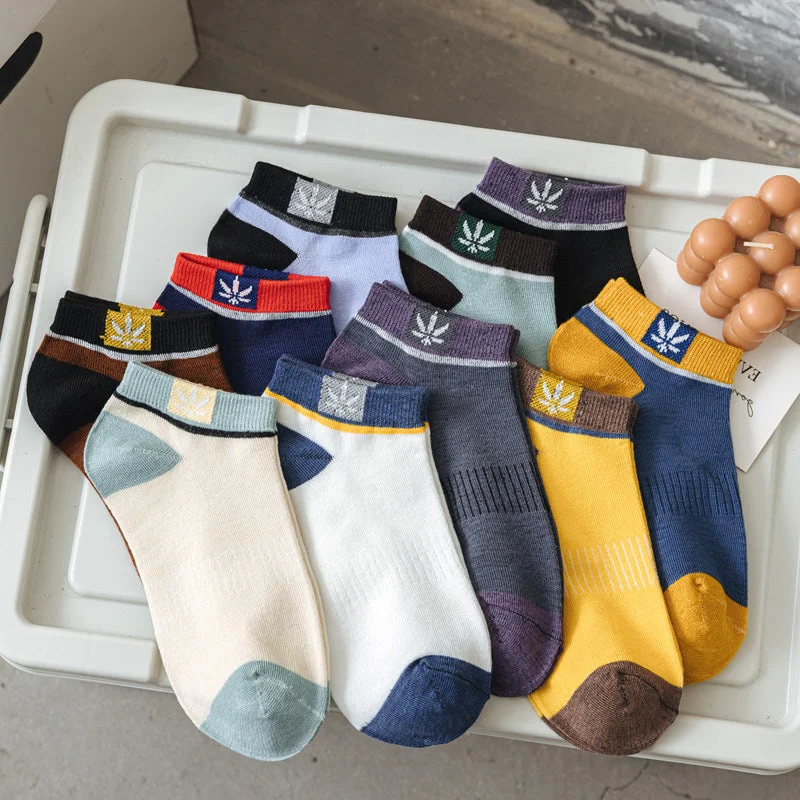 Herrensocken Set mit 20 Paar sportlichen Sneakersocken aus Baumwollmix, atmungsaktiv, niedrig geschnitten, lässig, täglicher Komfort | Sansoti
