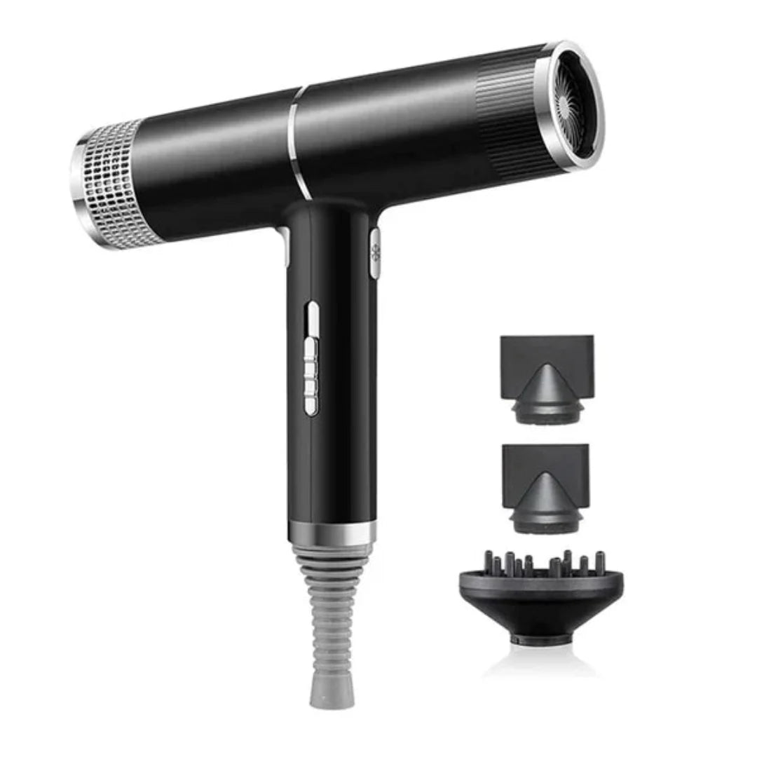 Sèche-cheveux léger avec accessoires, technologie ionique et moteur puissant | Restfield