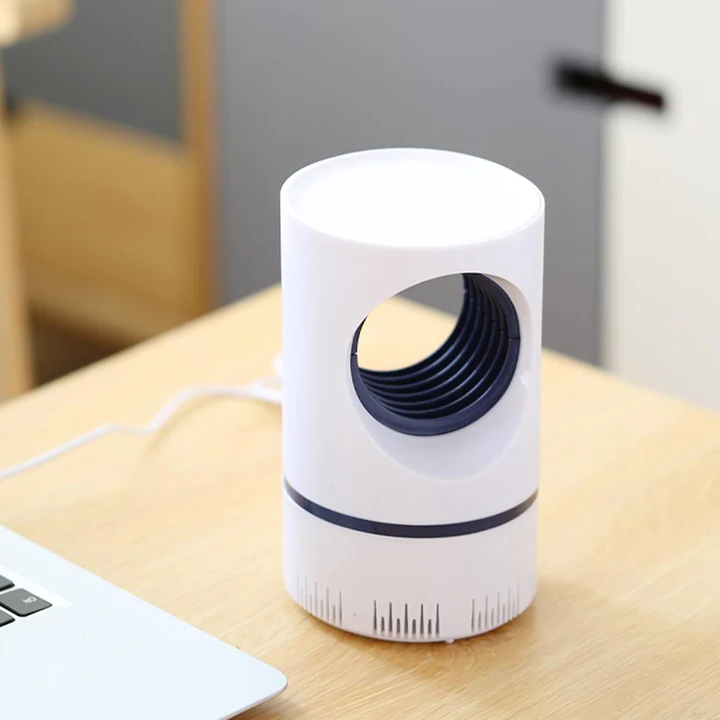 Piège à insectes électrique avec lumière LED, portée de 200m², silencieux et sans produits chimiques, piège à moustiques pour chambre, salon et cuisine | Sansoti