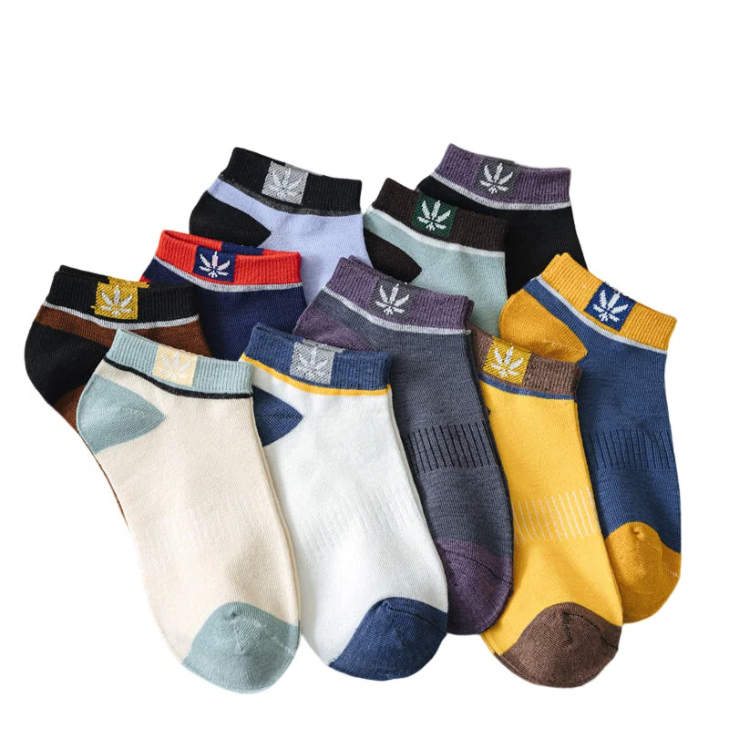 Herrensocken Set mit 20 Paar sportlichen Sneakersocken aus Baumwollmix, atmungsaktiv, niedrig geschnitten, lässig, täglicher Komfort | Sansoti