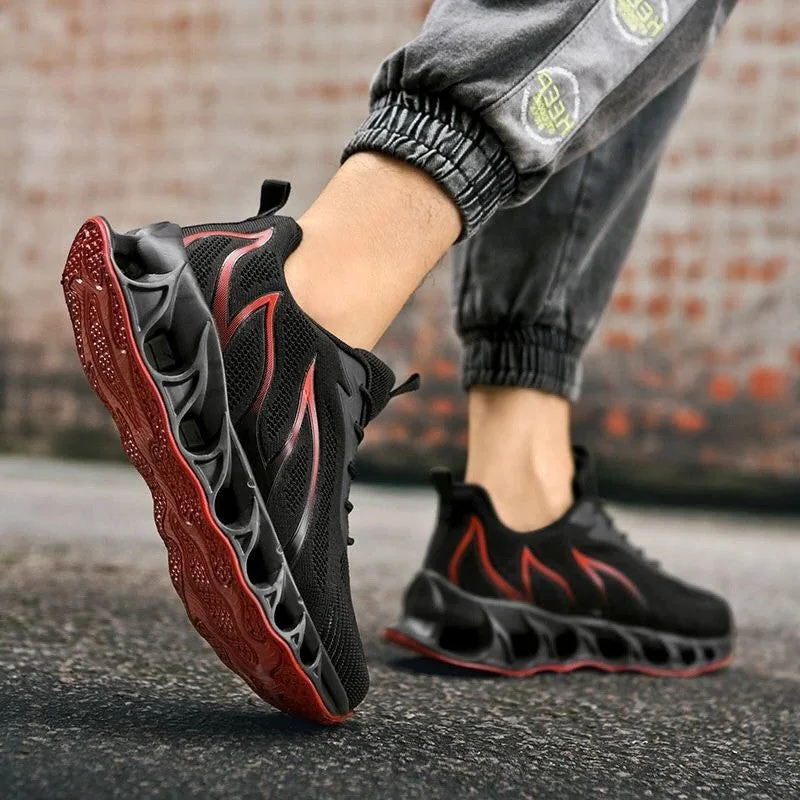 Chaussures de course orthopédiques pour hommes avec soutien de la voûte plantaire, chaussures de randonnée et de sport, amorti et confort | Sansoti