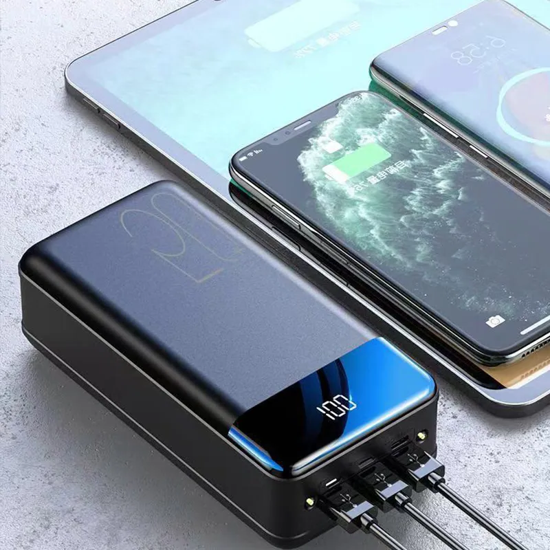 Krachtige Powerbank 50000 mAh met 3 Ingangen en 3 Uitgangen – Onderweg Altijd Stroom | Sansoti