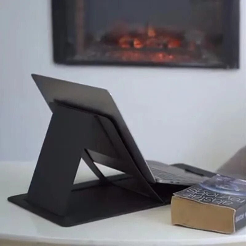 Ultradunne Klaptafel Laptop Bureau - Opvouwbaar Nachtkastje Ontbijttafel Werkblad Studeertafel Thuiswerken | Sansoti