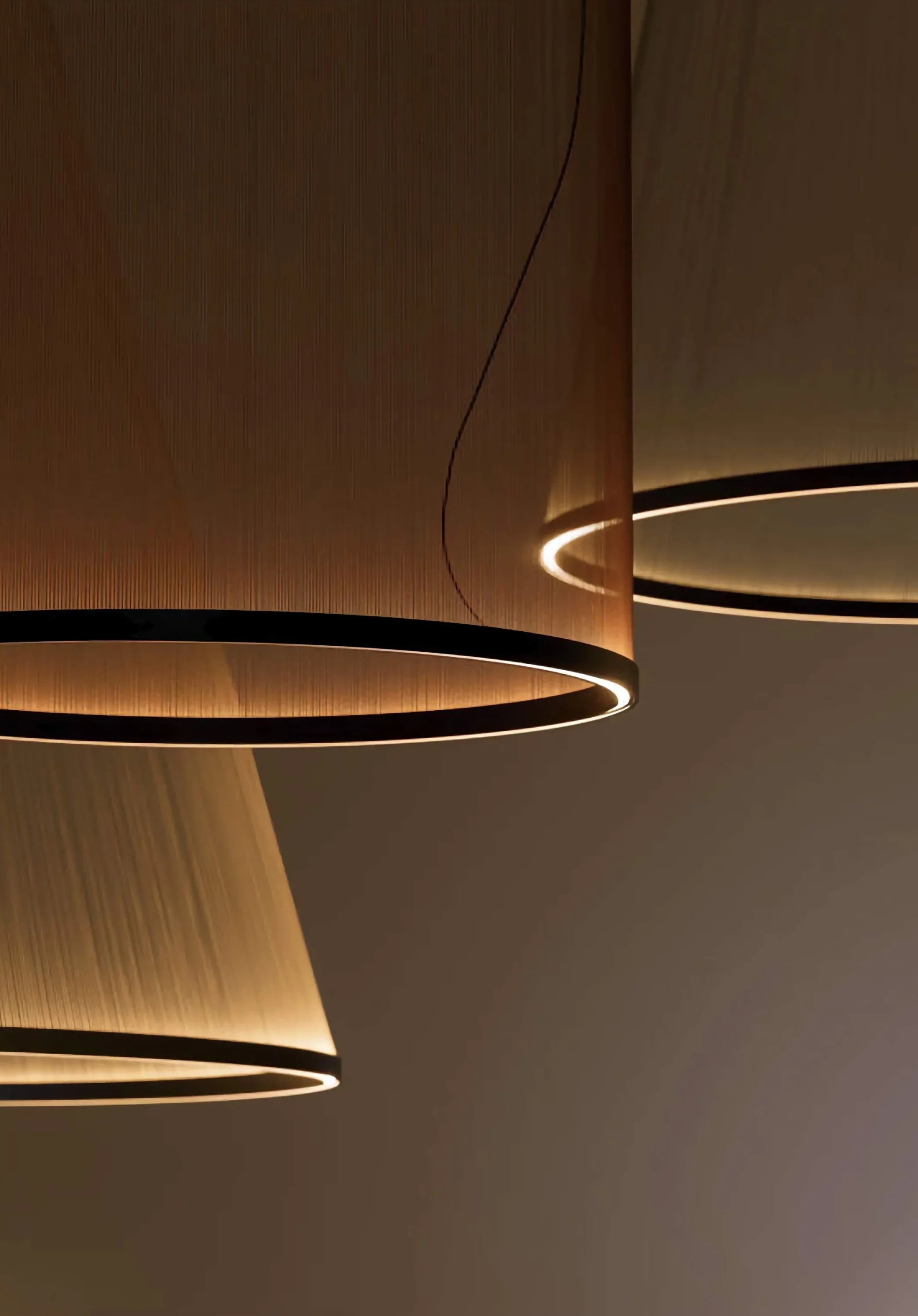 Hanglamp Cluster Staal Aluminium Rood Groen Crème Woonkamer Eetkamer Hal Getrapt Multi-Pendant Messing | Sansoti
