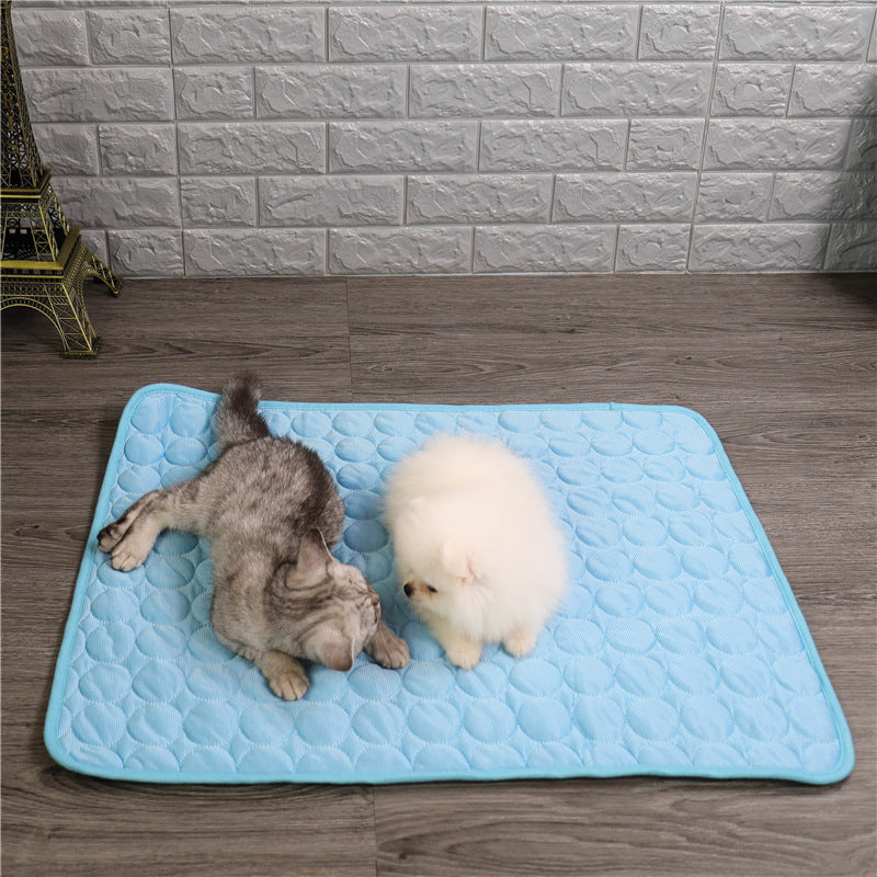 Cooling Pet Mat with Self-Cooling Gel - Portable Cooling Cushion for Dogs and Cats of All Sizes for Summer | Sansoti