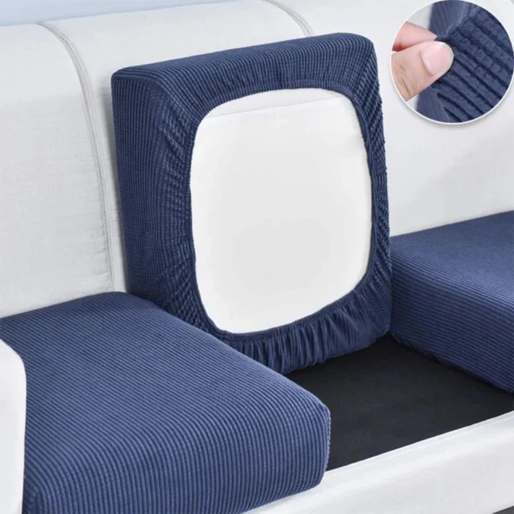 Dehnbarer Sofabezug Haustierfreundlich 100 % Polyester Waschbarer Möbelschutz 10 Größen 6 Farben Wohnzimmer | Sansoti