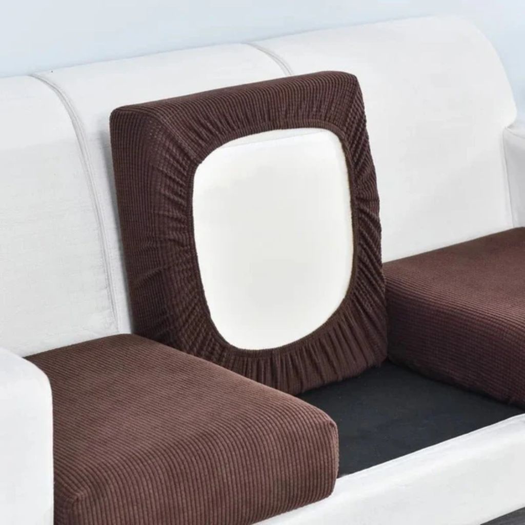 Dehnbarer Sofabezug Haustierfreundlich 100 % Polyester Waschbarer Möbelschutz 10 Größen 6 Farben Wohnzimmer | Sansoti