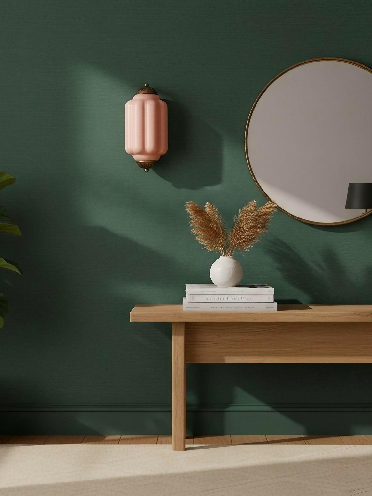 Wandlamp Melkglas voor Slaapkamer Gang Scandinavische Stijl | Sansoti