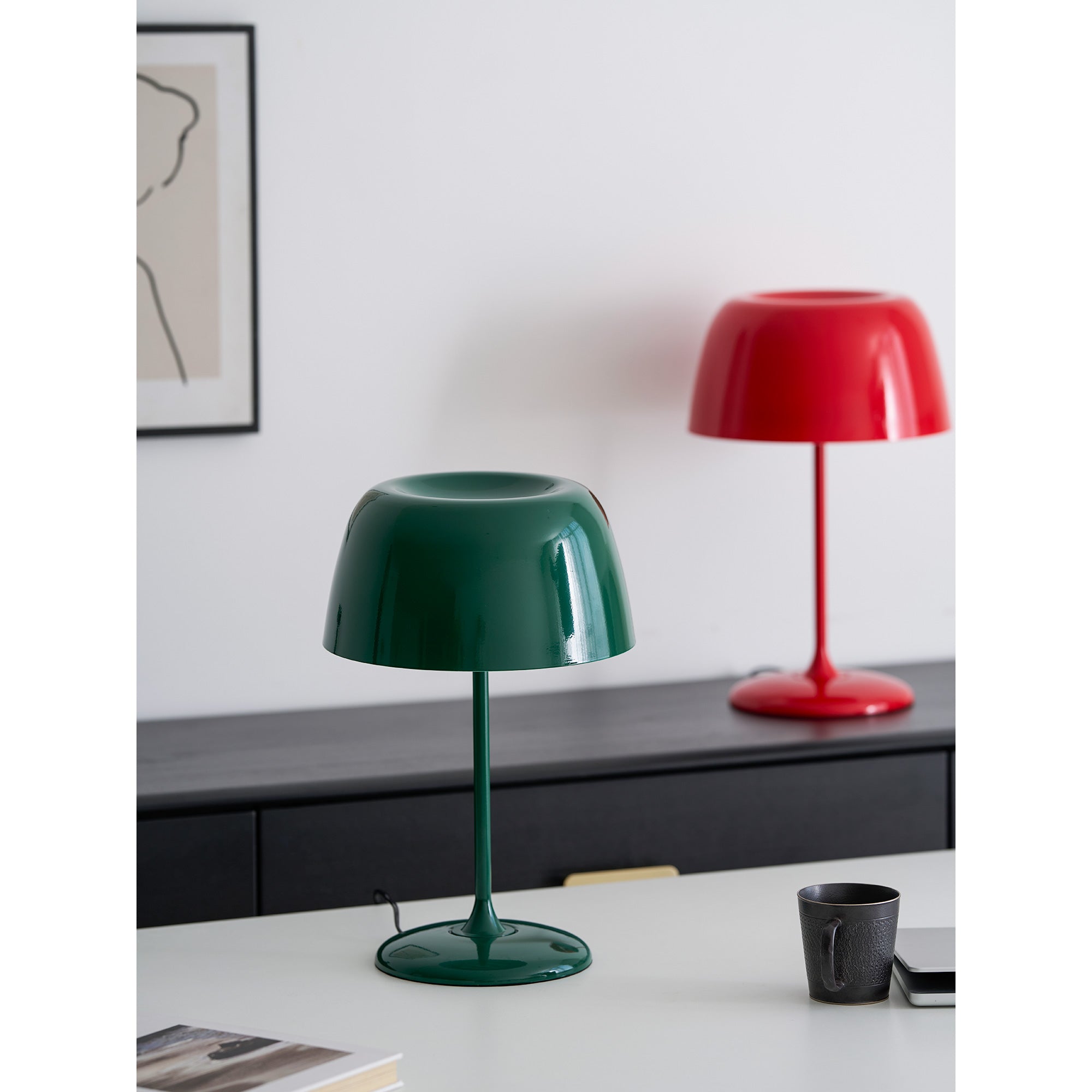 Bittel Tafellamp – Scandinavisch Geïnspireerde Tafellamp met E26/E27 Fitting en Dimfunctie | Sansoti