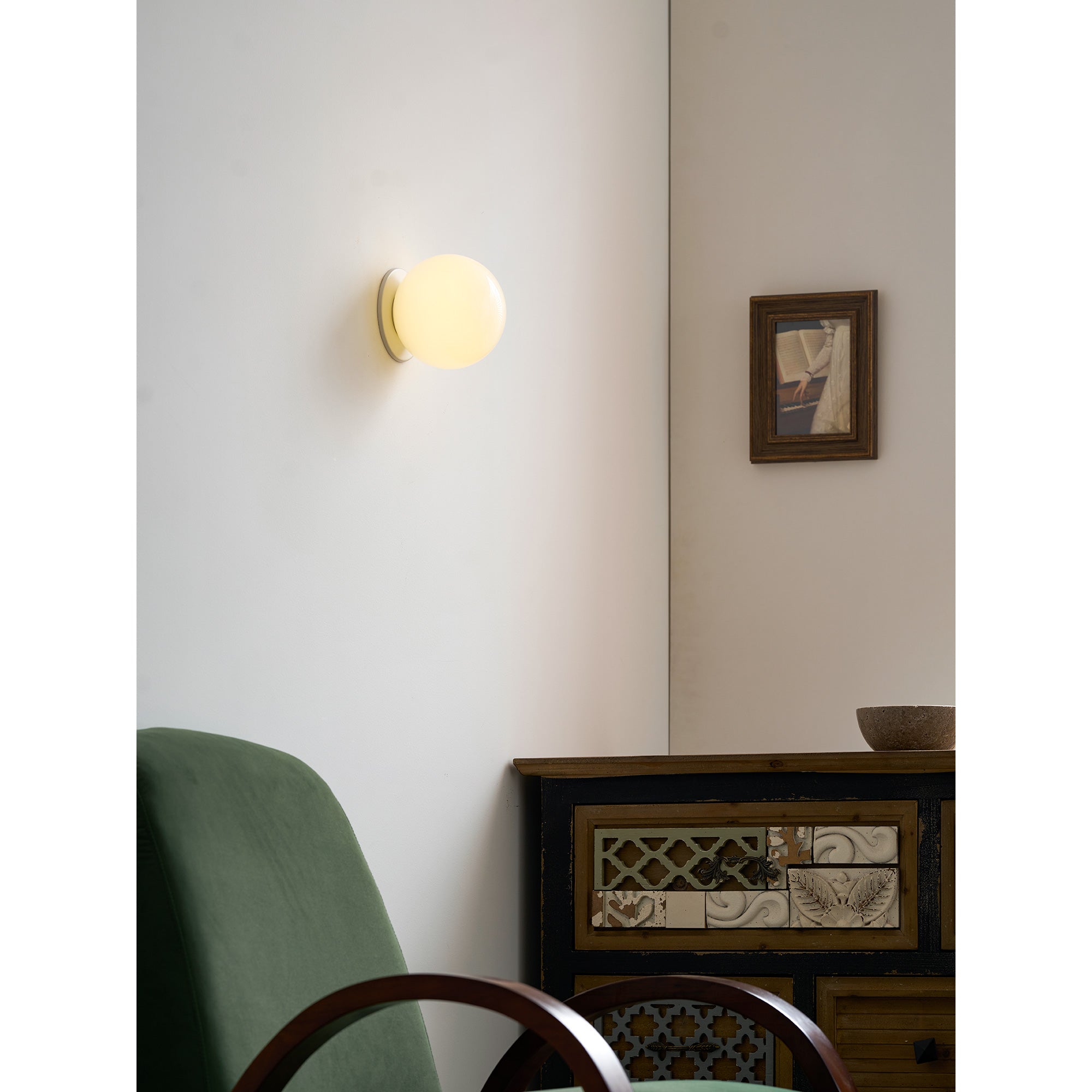 Glazen Wandlamp met Gouden of Zilveren Fitting – Modern Design voor Slaapkamer en Woonkamer | Sansoti