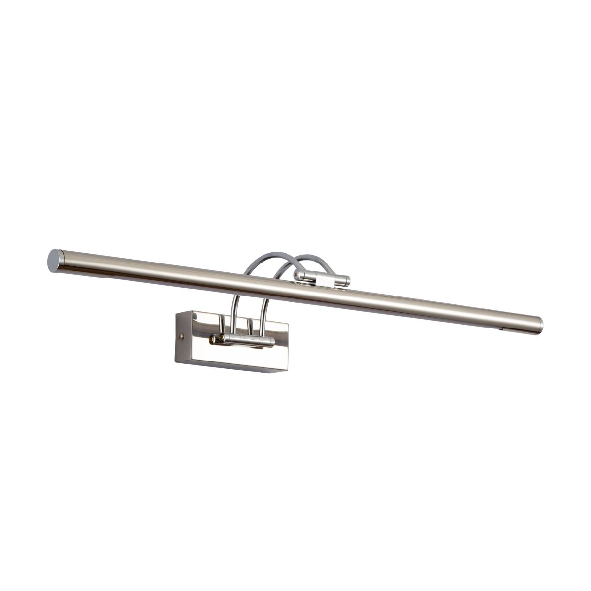 Spiegelleuchte LED Warmweiß 3000K 8W 64cm Gold Nickel Messing Chrom Bilderlampe Wandleuchte
