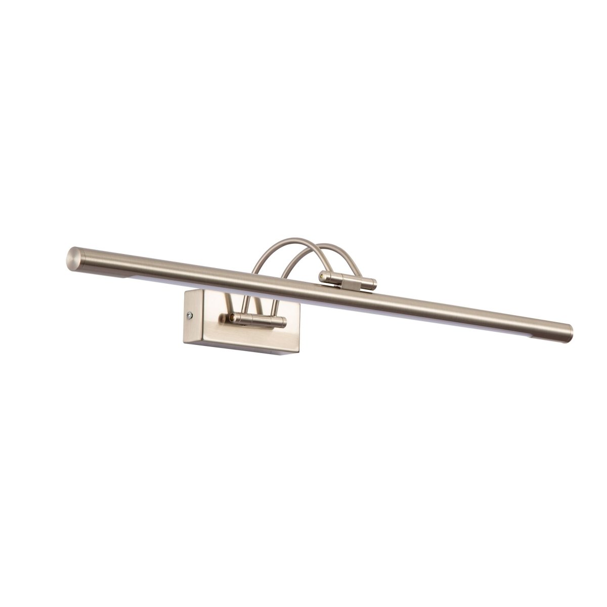 Spiegelleuchte LED Warmweiß 3000K 8W 64cm Gold Nickel Messing Chrom Bilderlampe Wandleuchte