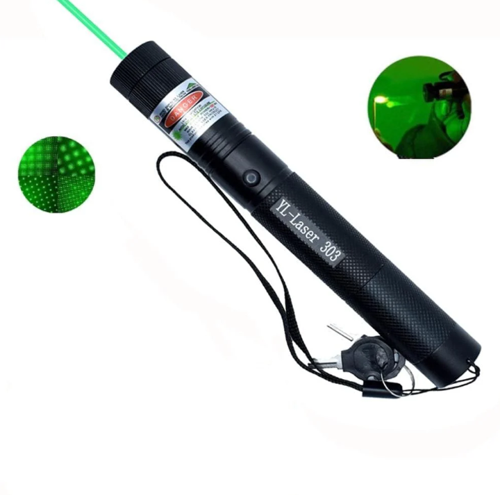 Portable Laser Device for Presentations, Astronomy, Observation, Green and Red Beam Pointer, Professional | Sansoti