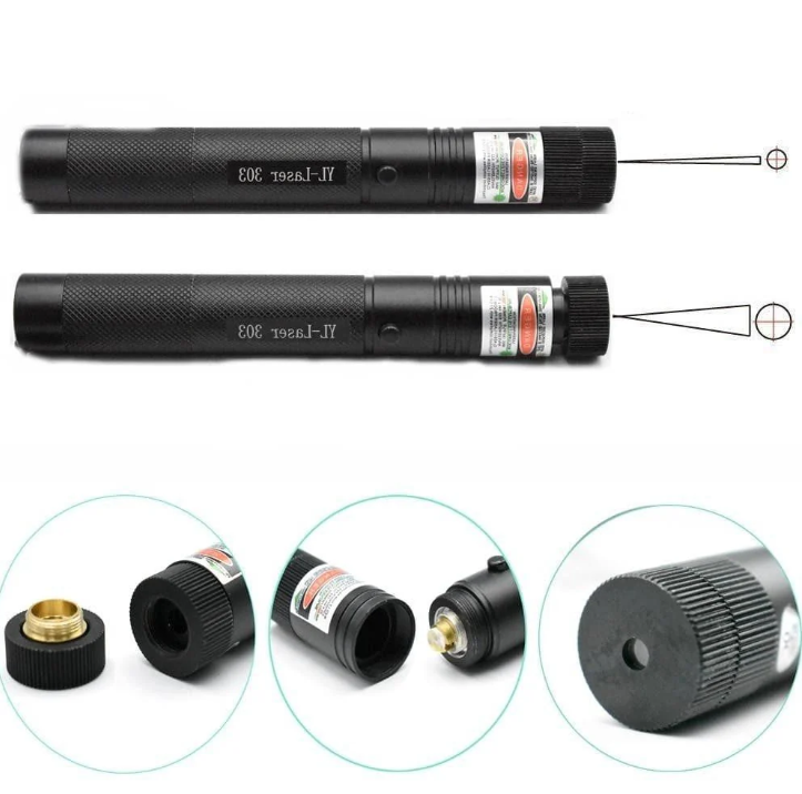 Portable Laser Device for Presentations, Astronomy, Observation, Green and Red Beam Pointer, Professional | Sansoti