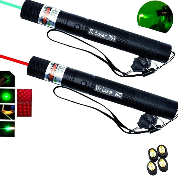Portable Laser Device for Presentations, Astronomy, Observation, Green and Red Beam Pointer, Professional | Sansoti