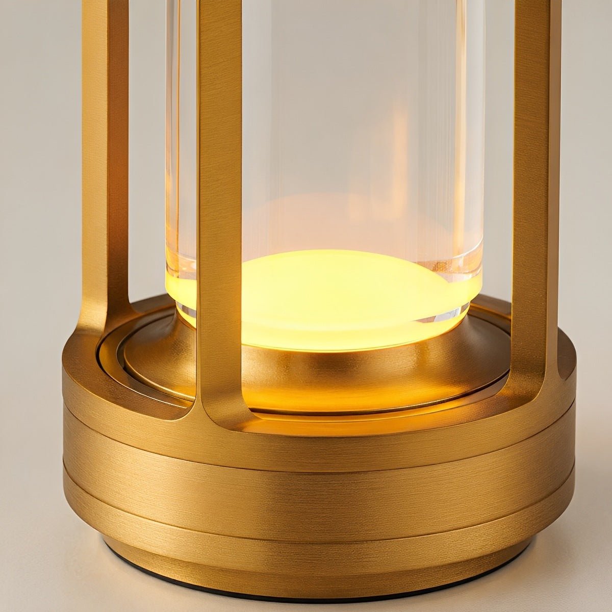 Wiederaufladbare LED-Tischlampe mit Touch-Bedienung, Dimmfunktion, kabellosem Stimmungslicht, USB-Nachtlicht und stimmungsvoller Beleuchtung | Sansoti