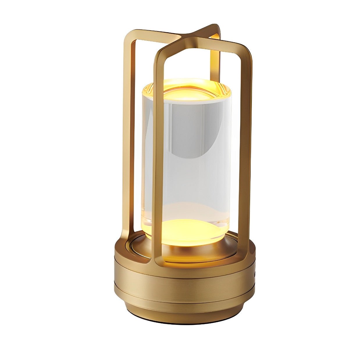Lampe de table sans fil avec batterie rechargeable USB, gradation tactile, lanterne LED design moderne pour chambre et salon | Restfield