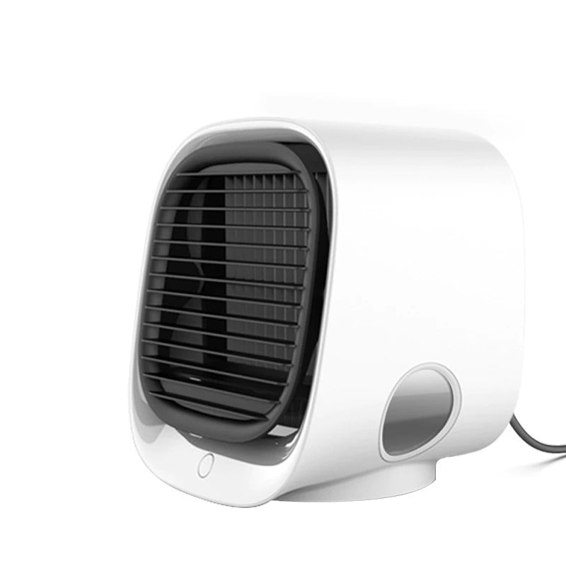 Draagbare USB Autokoeler met 3 Snelheden Waterkoeling en LED Sfeerverlichting Compacte Aircooler voor Auto | Sansoti