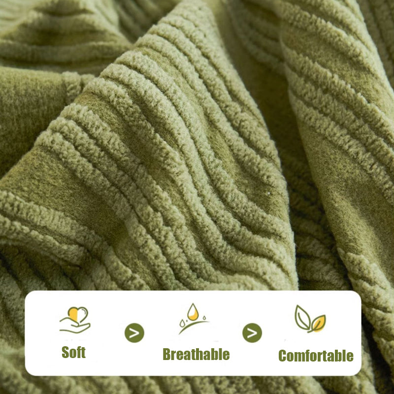 Stretch Jacquard Sofa Cover with Anti-Scratch Protection for Living Room Sofa 1 2 3 4 5 Seats Adjustable Furniture Covers | Sansoti