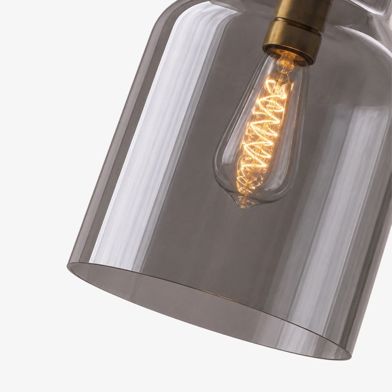 Wandlamp met Melkglazen Kap en Metalen Accenten Minimalistisch Design Sfeerlamp Hal Gang Slaapkamer | Sansoti
