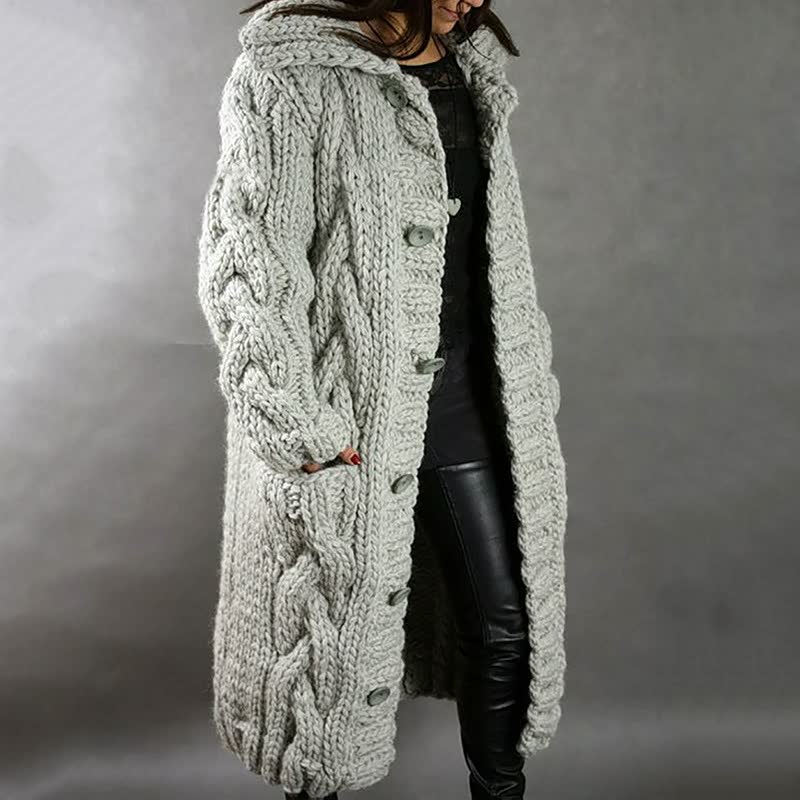 Gefütterte Damenjacke mit Kapuze, wasserabweisend, Wintermodell, Woll-Regenmantel, warme Outdoor-Winterjacke für Damen | Sansoti