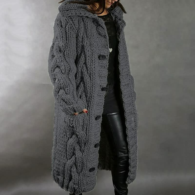 Gefütterte Damenjacke mit Kapuze, wasserabweisend, Wintermodell, Woll-Regenmantel, warme Outdoor-Winterjacke für Damen | Sansoti