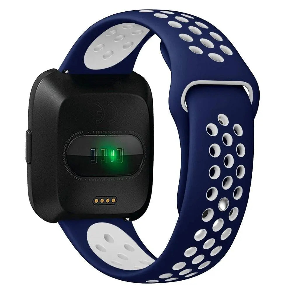 Sports Watch Strap with Sweat-Resistant Layer - Adjustable Fitbit Versa 2 Wristband for Comfortable Training | Sansoti