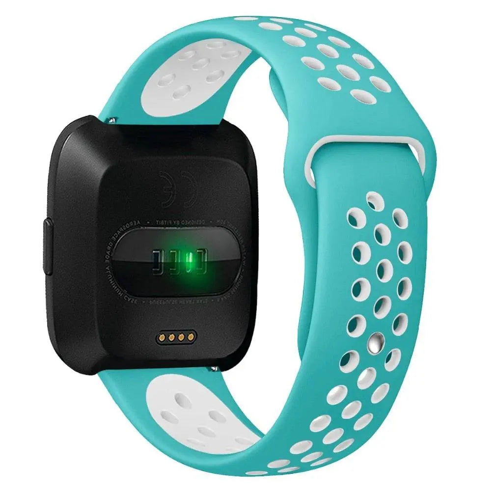Sports Watch Strap with Sweat-Resistant Layer - Adjustable Fitbit Versa 2 Wristband for Comfortable Training | Sansoti