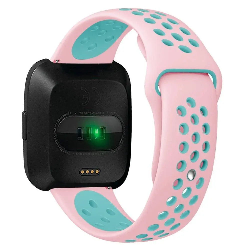 Sports Watch Strap with Sweat-Resistant Layer - Adjustable Fitbit Versa 2 Wristband for Comfortable Training | Sansoti