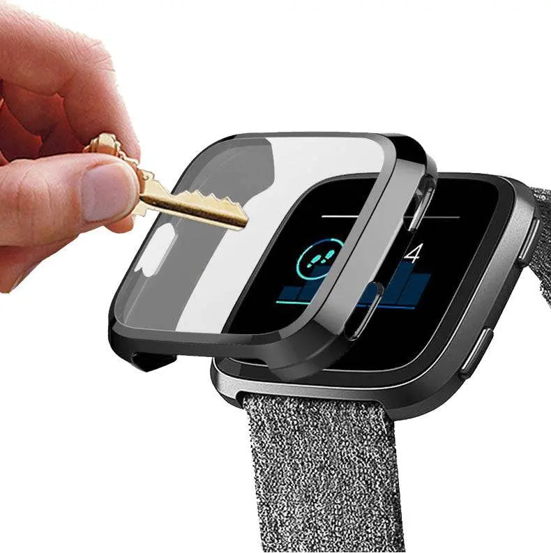 Smartwatch Protective Case with Integrated Screen Protection for Fitbit Versa 2 Fully Enclosed Protection | Sansoti