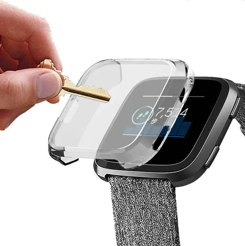 Smartwatch Protective Case with Integrated Screen Protection for Fitbit Versa 2 Fully Enclosed Protection | Sansoti