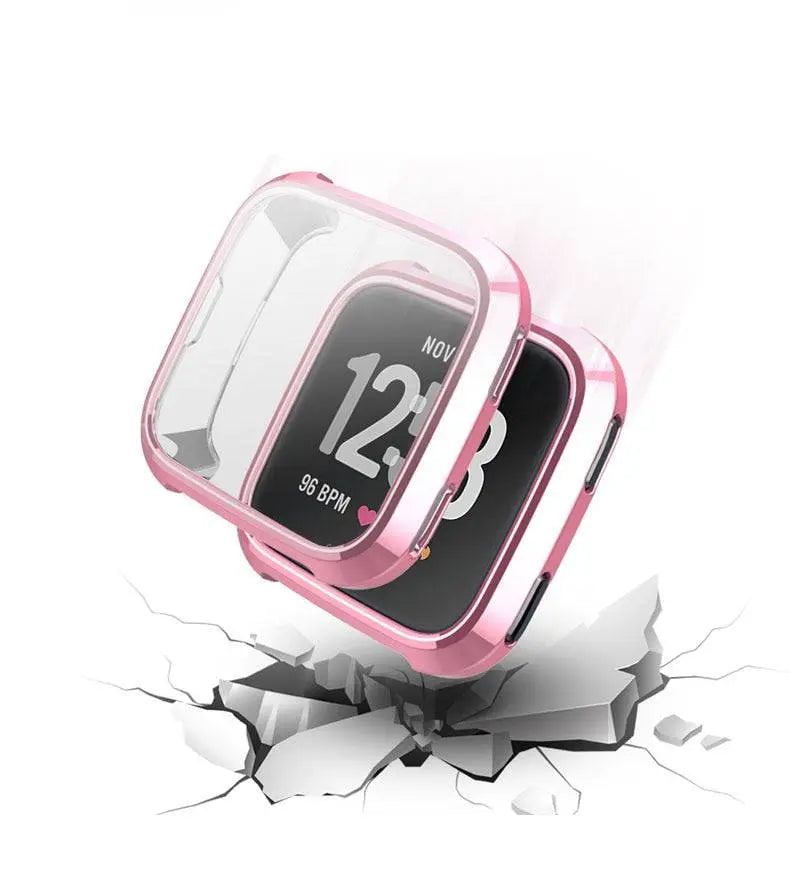 Smartwatch Protective Case with Integrated Screen Protection for Fitbit Versa 2 Fully Enclosed Protection | Sansoti