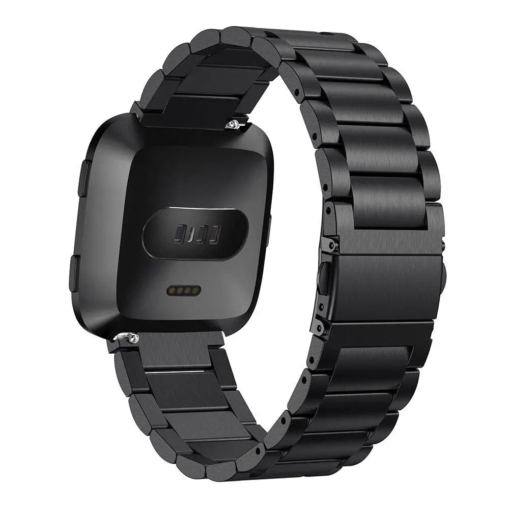 Steel Smartwatch Bracelet for Versa 2 - Adjustable Metal Wristband with Secure Clasp Elegant Watch | Sansoti
