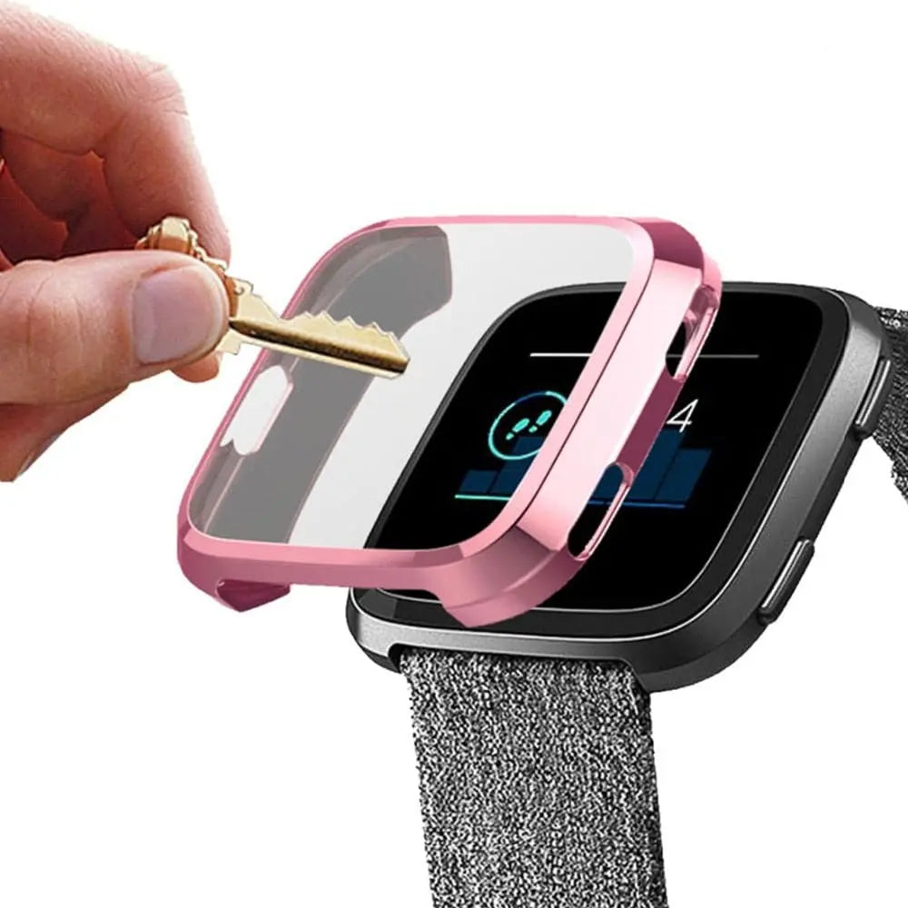 Smartwatch Protective Case with Integrated Screen Protection for Fitbit Versa 2 Fully Enclosed Protection | Sansoti