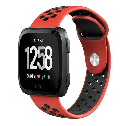 Sports Watch Strap with Sweat-Resistant Layer - Adjustable Fitbit Versa 2 Wristband for Comfortable Training | Sansoti