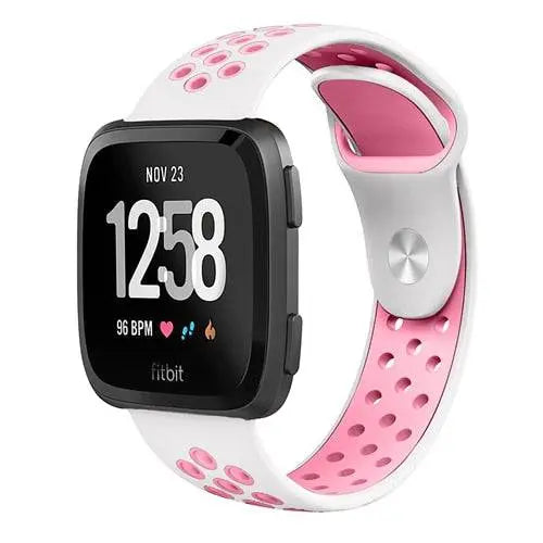 Sports Watch Strap with Sweat-Resistant Layer - Adjustable Fitbit Versa 2 Wristband for Comfortable Training | Sansoti