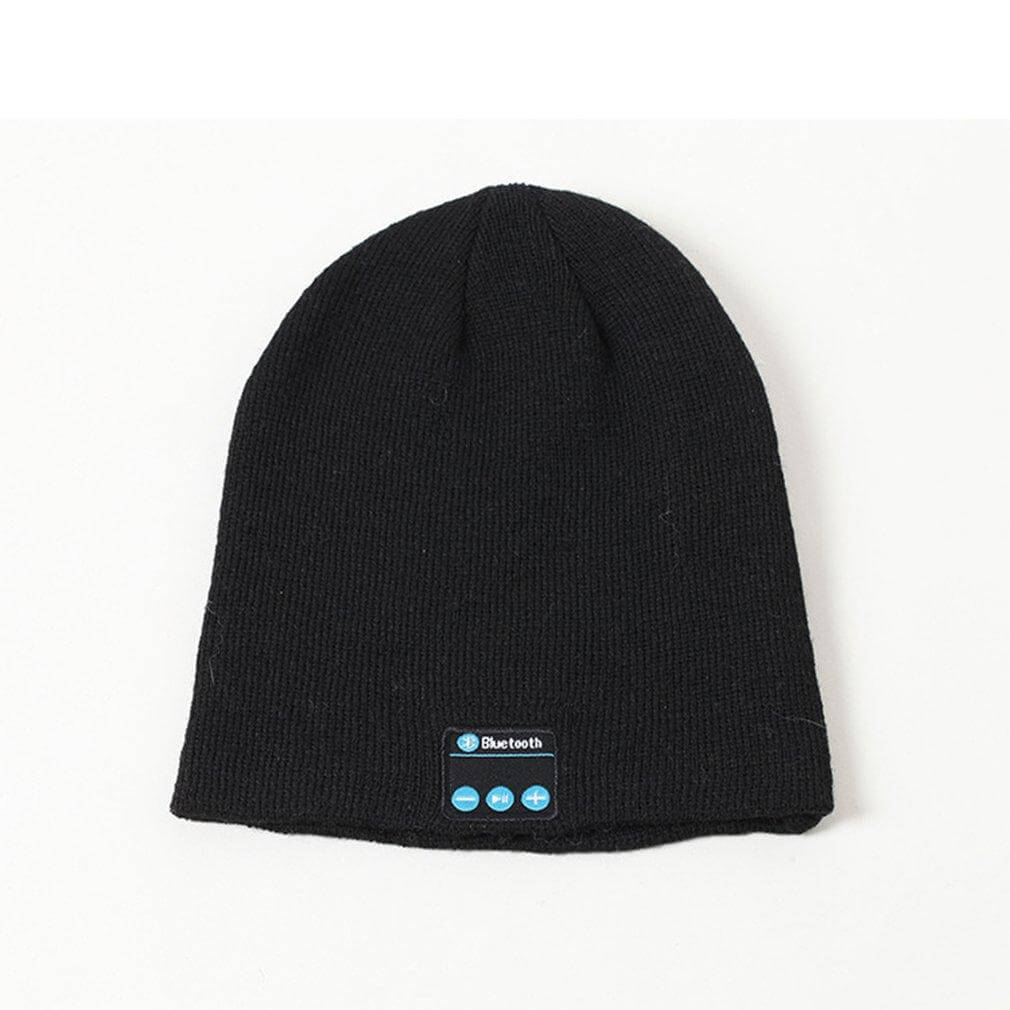 Wireless Headphone Beanie Winter Hat with Removable Speakers, Hands-Free Calling, Warm Knitted Music | Sansoti